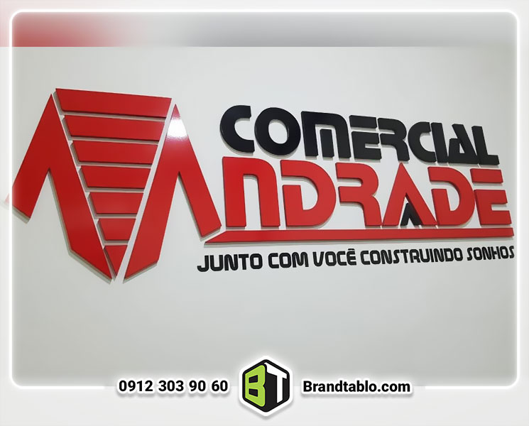 حروف برجسته پلکسی طرح کامرشال حروف برجسته پلکسی طرح کامرشال